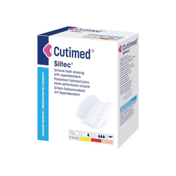 Cutimed Siltec Dressing 10cm x 10cm (Pack of 10)