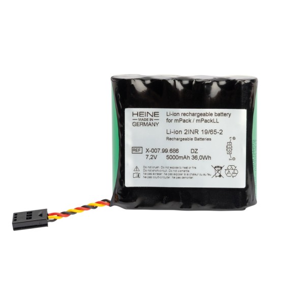 Heine Rechargeable Battery LI-ION for mPack / mPack LL - Portable Power Pack (X-007.99.686)