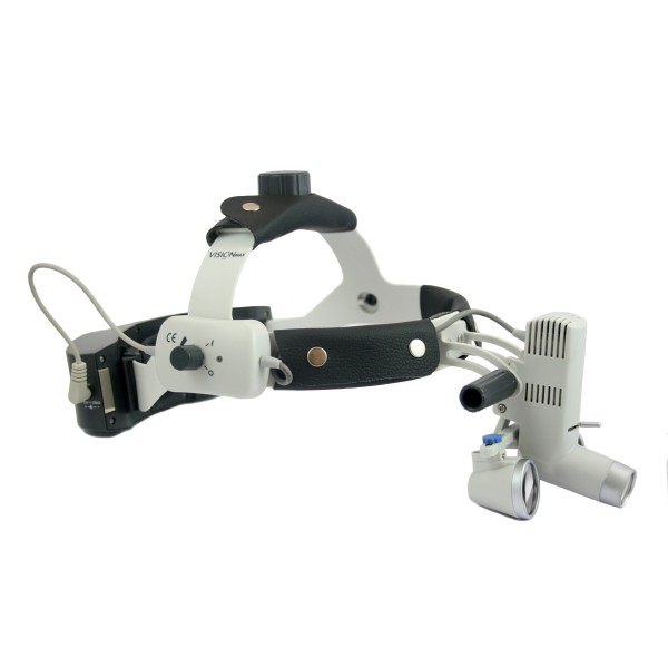 Opticlar VisionMax 5 Professional Headband Mounted LED Light 500mm 2.5 x Loupes (500.020.010 500)