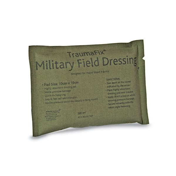 Reliance TraumaFix Military Dressing Sterile 10cm x 19cm (RL964)