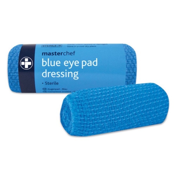 Masterchef Blue Eye Pad Dressing with Bandage, Sterile (RL940)