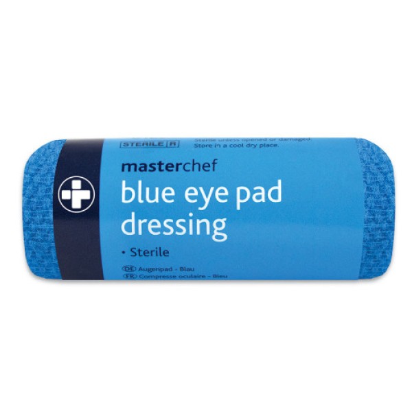 Masterchef Blue Eye Pad Dressing with Bandage, Sterile (RL940)