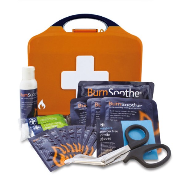 Reliance Burns First Aid Kit in Orange Aura3 Box (RL124)