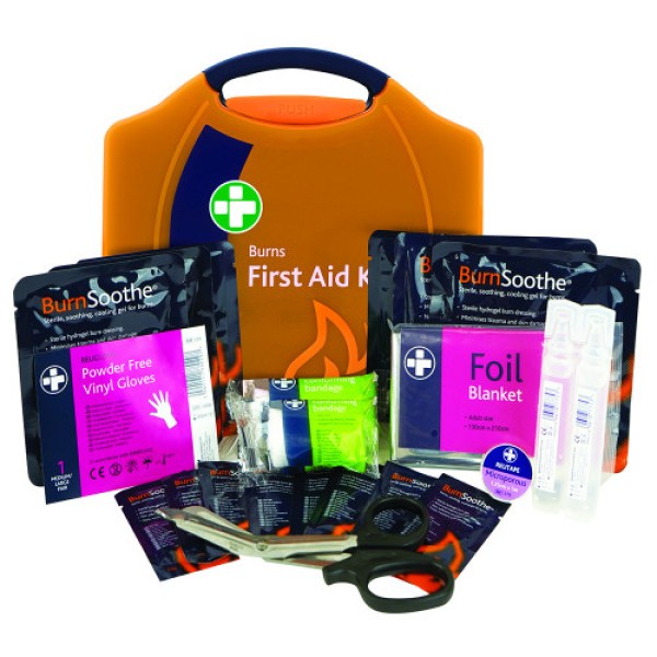 Reliance Burns Large First Aid Kit Compact Orange Aura3 Box (RL2030)