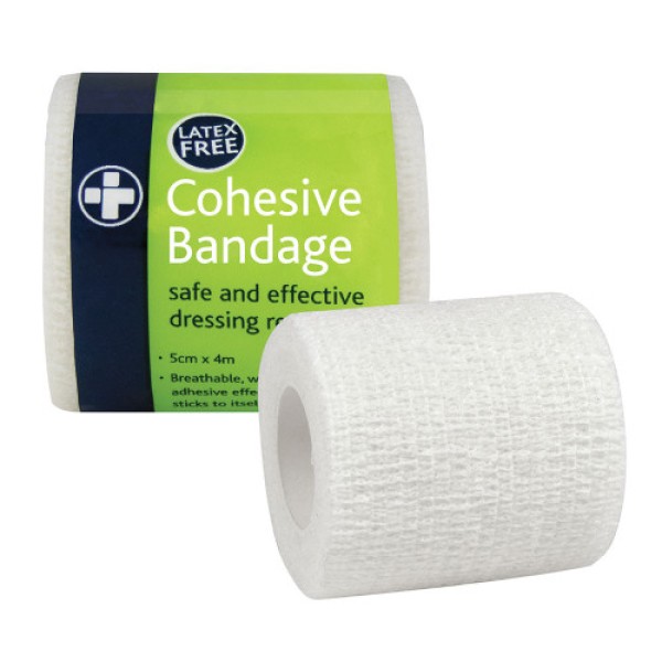 Reliance Cohesive Bandage Latex Free 5cm x 4m (RL435)