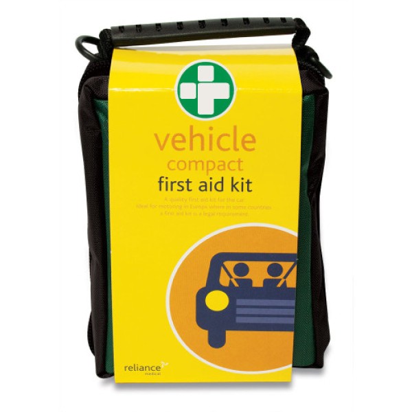 Reliance Compact Vehicle First Aid Kit in Green Helsinki Bag (RL155)