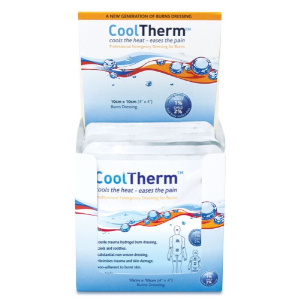 Reliance CoolTherm Burn Dressing 10cm x 10cm (Box of 15) (RL5922)