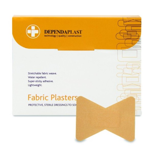 Reliance Dependaplast Advanced Fabric Plasters Finger Tip Sterile (Box of 50) (RL518)