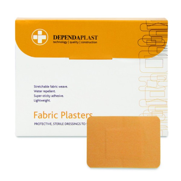 Reliance Dependaplast Advanced Fabric Plasters Sterile 7.5cm x 5cm (Box of 50) (RL515)