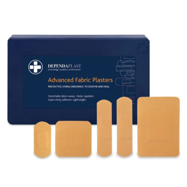 Reliance Dependaplast Fabric Plasters Sterile Assorted Sizes (RL246)