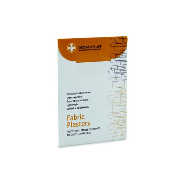 Reliance Dependaplast Fabric Plasters Sterile (Wallet of 20) (RL520)