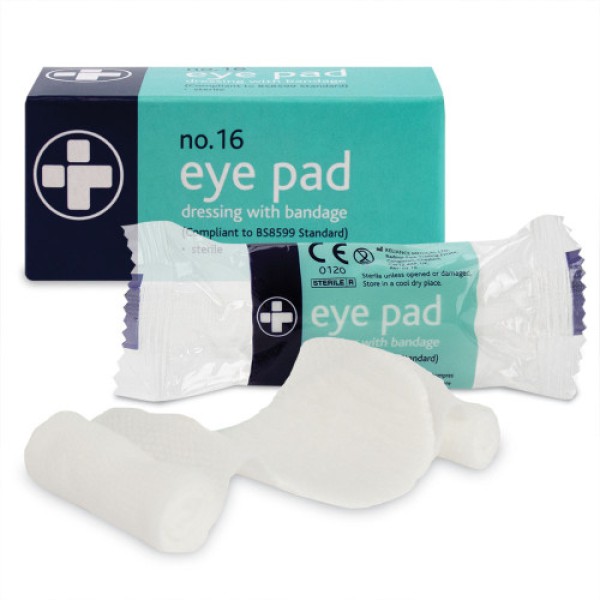 Reliance Eye Pad Dressing, No.16 Boxed, Sterile (RL323)