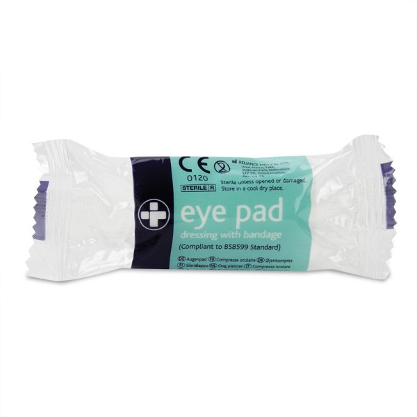 Reliance Eye Pad Dressing with Bandage, Sterile (RL321)