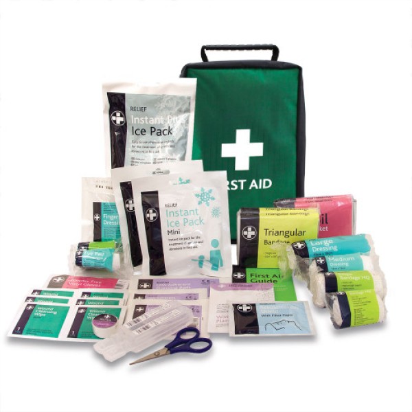 Reliance Family First Aid Kit in Green Copenhagen Bag (RL157)