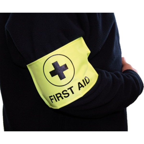 Reliance First Aider Arm Band Yellow (RL5211)