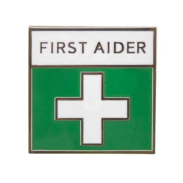 Reliance First Aider Metal Badge (RL5205)