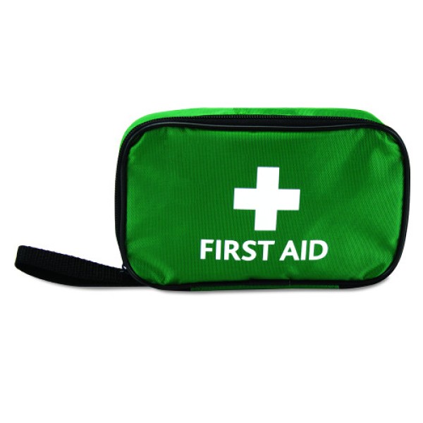 Reliance HSE 1 Person First Aid Kit Travel Pouch in Green (RL403)