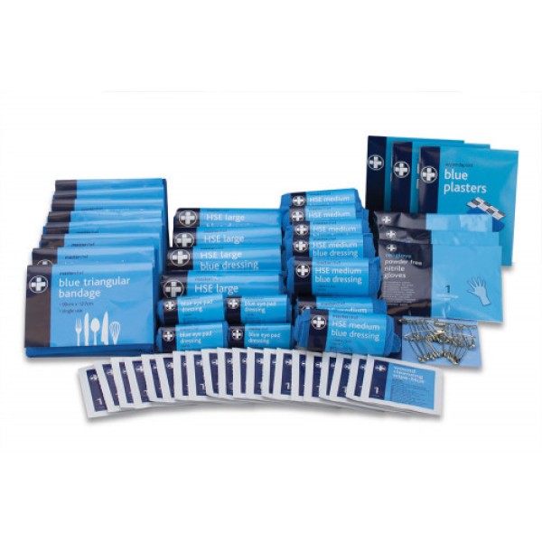 Reliance HSE 50 Person All Blue Masterchef Catering Kit Refill (RL389)