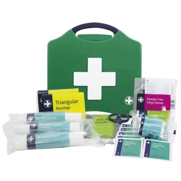 Reliance Motokit First Aid Kit - Public Service Vehicles Aura3 Small Green Box (RL2133)