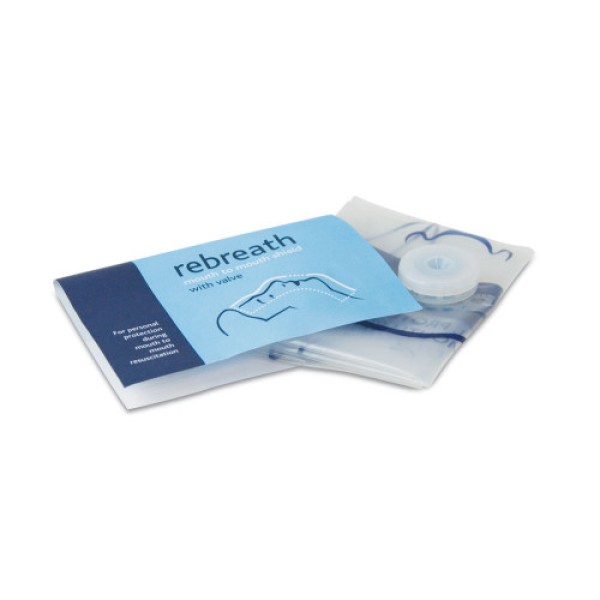 Reliance Rebreath Mouth To Mouth Shield With One-Way Valve (RL850)