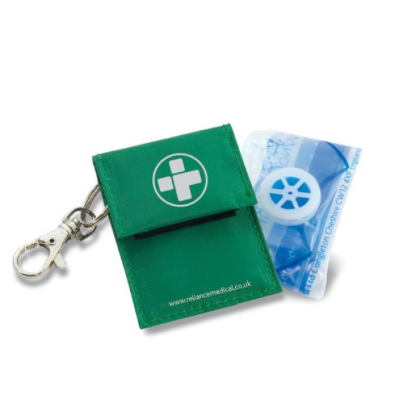 Reliance Rebreath with Valve in Keyring Pouch - Printed (RL854)