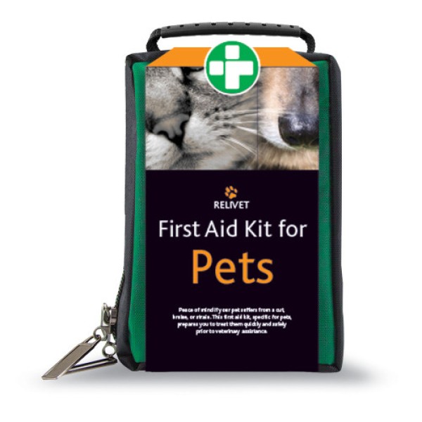 Reliance Relivet Pets First Aid Kit in Helsinki Bag (RL199)