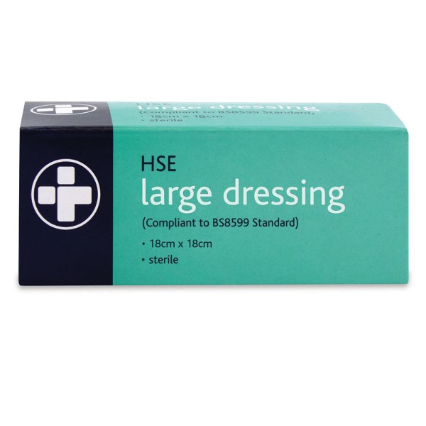 Reliance Sterile HSE Dressing Boxed Large 18cm x 18cm (RL314)