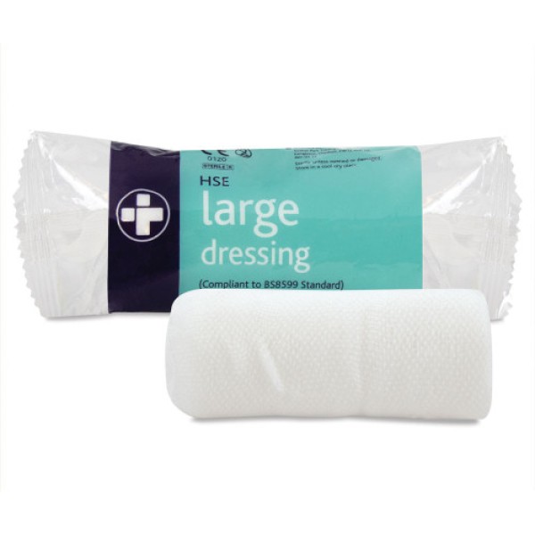 Reliance Sterile HSE Dressing Unboxed Large 18cm x 18cm (RL317)