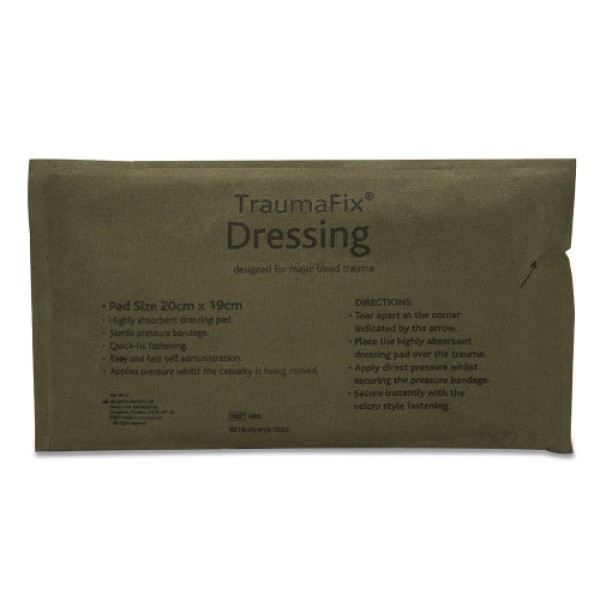 Reliance TraumaFix Military Dressing Sterile 20cm x 19cm (RL1965)