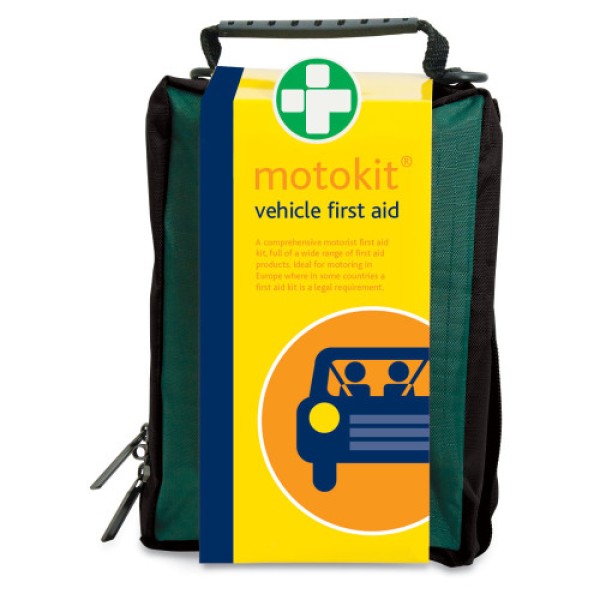 Reliance Vehicle First Aid Kit in Green Stockholm Bag (RL156)