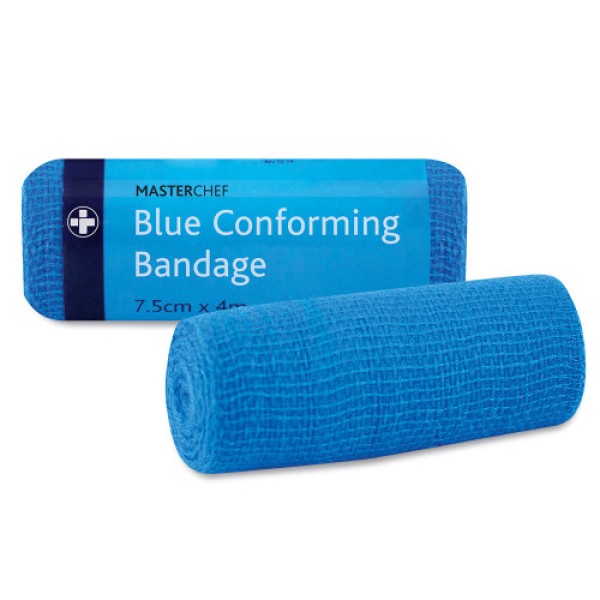 Reliform Blue Conforming Bandage 7.5cm x 4m (RL2432)