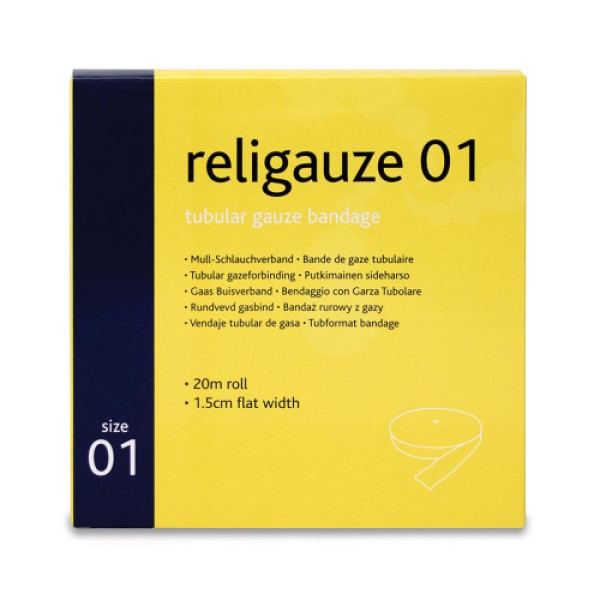 Religauze Elasticated Tubular Gauze Size 01 (1.5cm x 20m) (RL481)