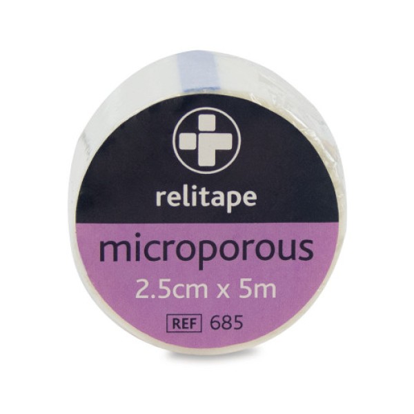 Relitape Microporous Tape 2.5cm x 5m (RL685)