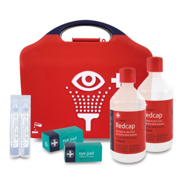 Reliwash Eye Wash and Skin Flush Kit in Red/Orange Aura Box (RL5970)