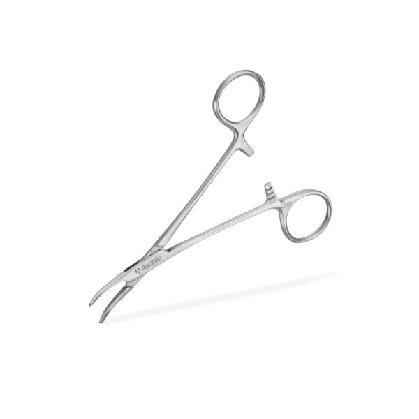 Rocialle Forceps Artery Halstead Mosquito Curved 12.5cm Sterile (Pack of 40) (RSPU500-106)