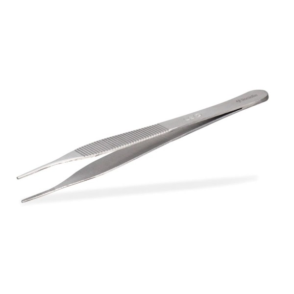 Rocialle Forceps Dissecting Adson Non-Toothed 12.5cm (5inch) Sterile (Pack of 20) (RSPU500-205) 